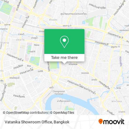 Vatanika Showroom Office map