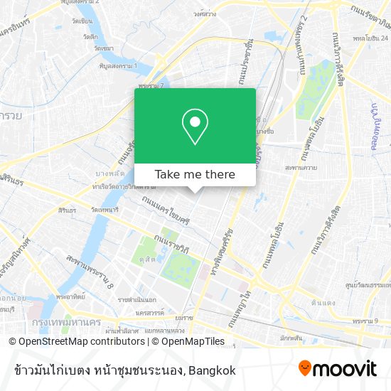 ข้าวมันไก่เบตง หน้าชุมชนระนอง map