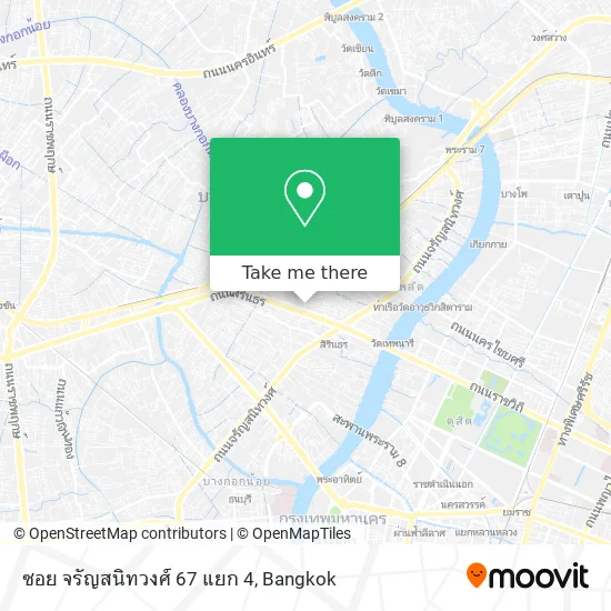 ซอย จรัญสนิทวงศ์ 67 แยก 4 map