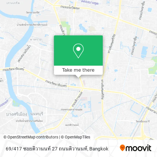 69 / 417 ซอยติวานนท์ 27 ถนนติวานนท์ map