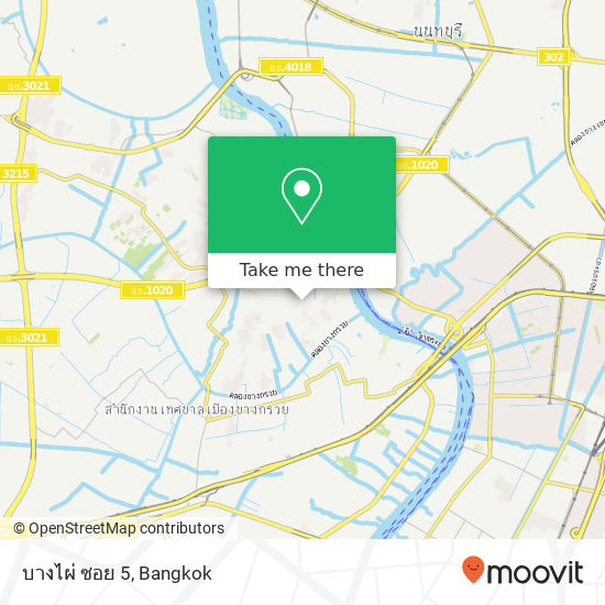 บางไผ่ ซอย 5 map