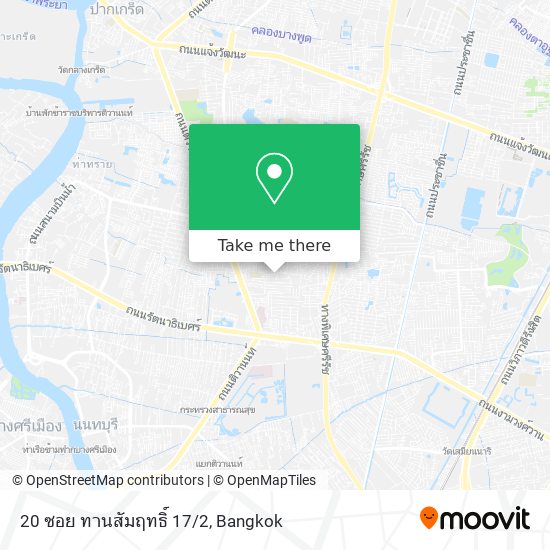 20 ซอย ทานสัมฤทธิ์ 17/2 map