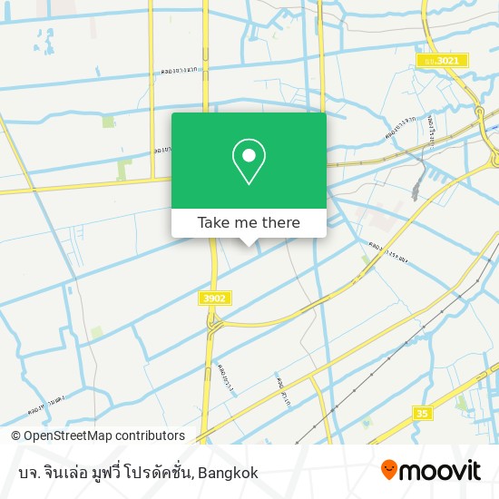 บจ. จินเล่อ มูฟวี่ โปรดัคชั่น map