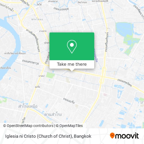 Iglesia ni Cristo (Church of Christ) map