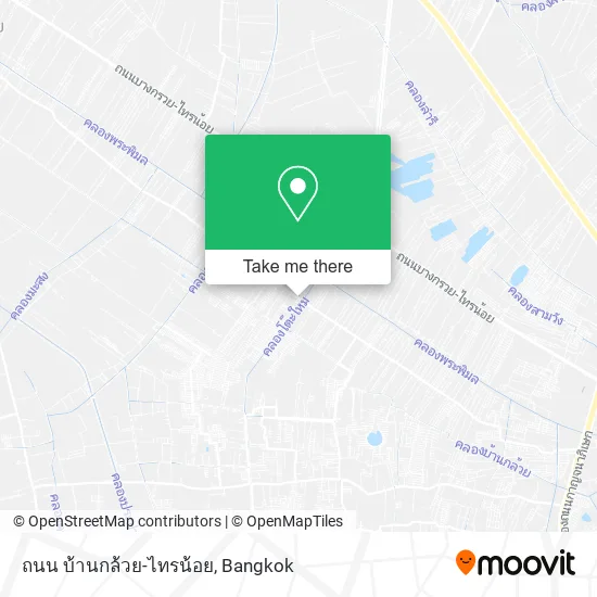 ถนน บ้านกล้วย-ไทรน้อย map