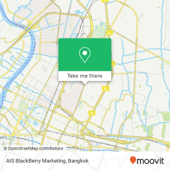 AIS BlackBerry Marketing map