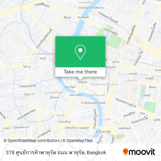 378 ศูนย์การค้าพาหุรัด ถนน พาหุรัด map