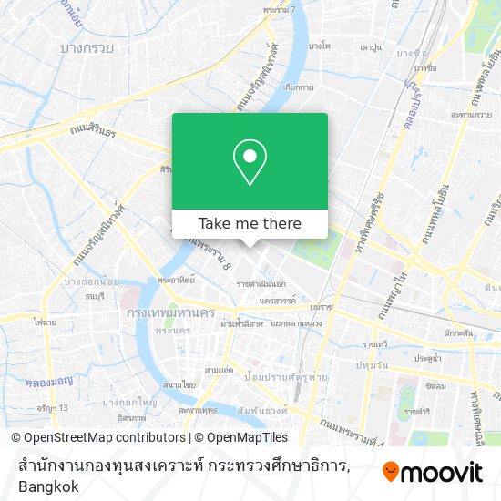 สำนักงานกองทุนสงเคราะห์ กระทรวงศึกษาธิการ map