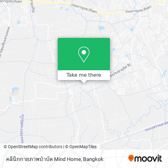 คลินิกกายภาพบำบัด Mind Home map