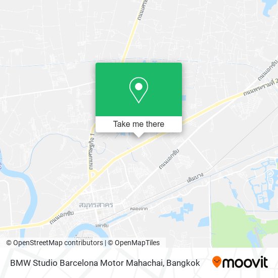 BMW Studio Barcelona Motor Mahachai map