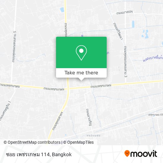 ซอย เพชรเกษม 114 map