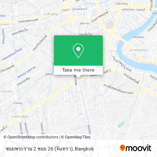 ซอยพระราม 2 ซอย 26 (จันทรา) map