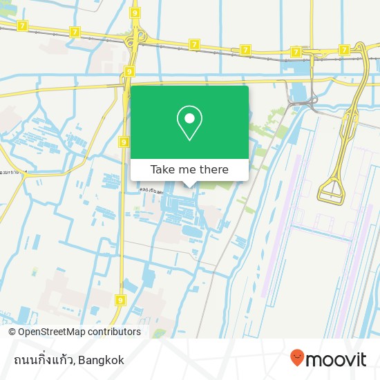 ถนนกิ่งแก้ว map