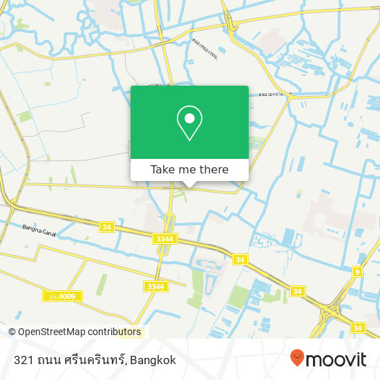 321 ถนน ศรีนครินทร์ map