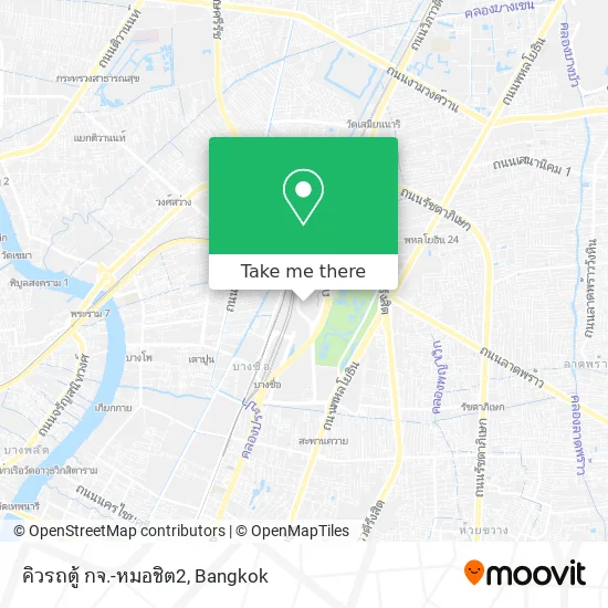 คิวรถตู้ กจ.-หมอชิต2 map