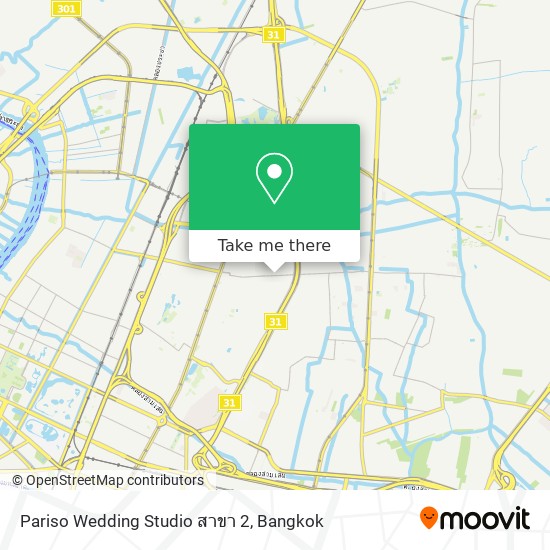 Pariso Wedding Studio สาขา 2 map