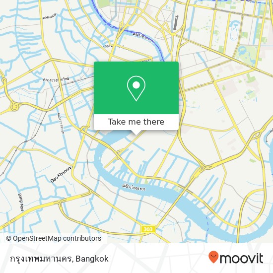 กรุงเทพมหานคร map