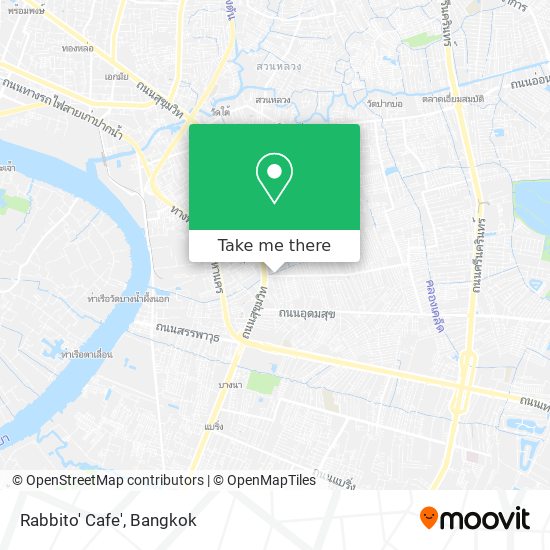 Rabbito' Cafe' map