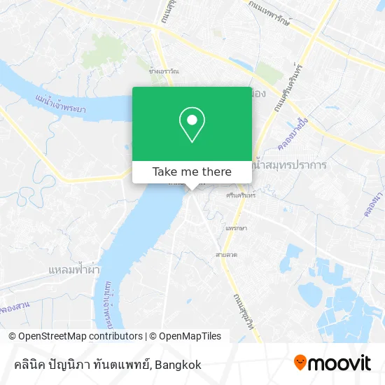คลินิค ปัญนิภา ทันตแพทย์ map
