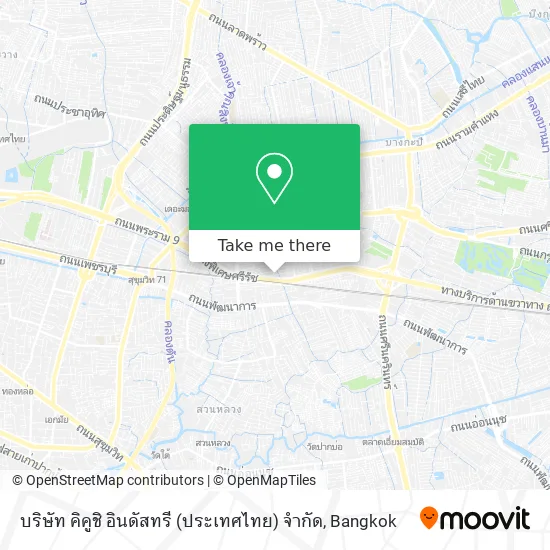 บริษัท คิคูชิ อินดัสทรี (ประเทศไทย) จำกัด map