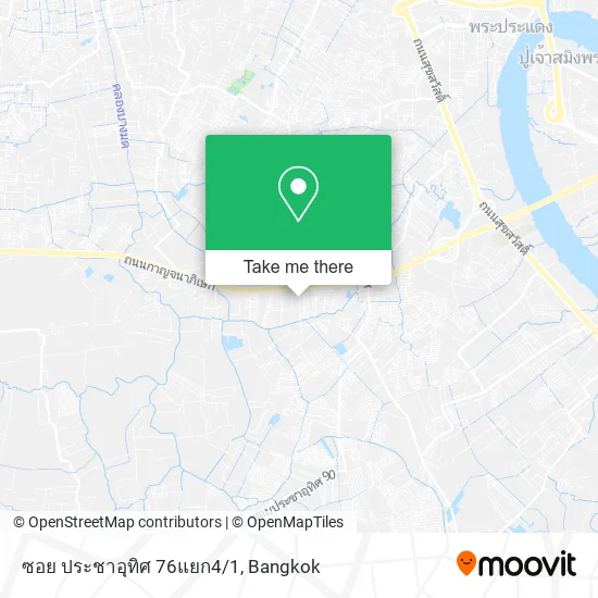 ซอย ประชาอุทิศ 76แยก4/1 map
