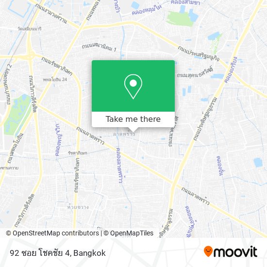 92 ซอย โชคชัย 4 map