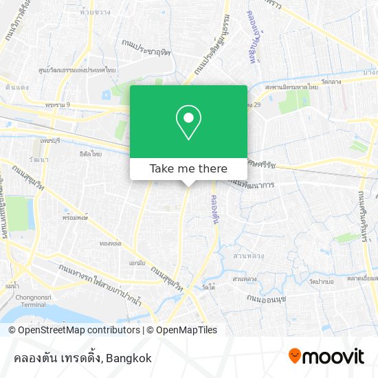 คลองตัน เทรดดิ้ง map