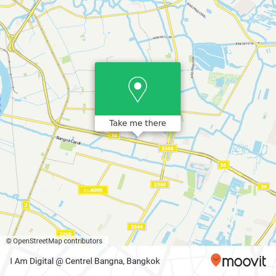 I Am Digital @ Centrel Bangna map