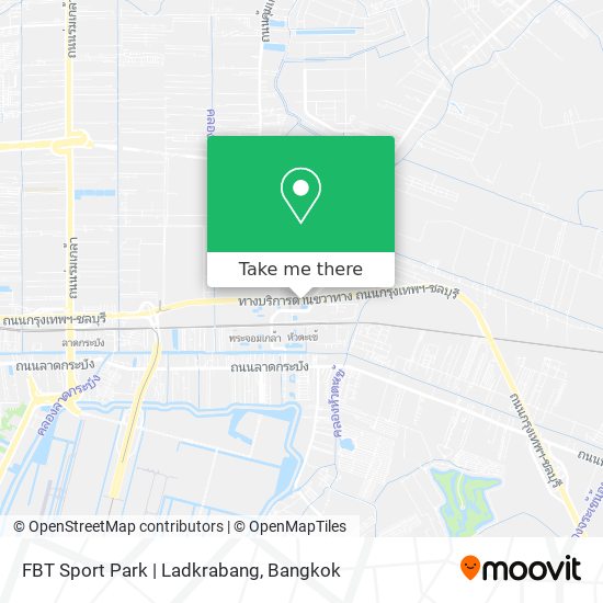 FBT Sport Park | Ladkrabang map