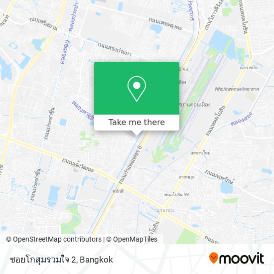 ซอยโกสุมรวมใจ 2 map