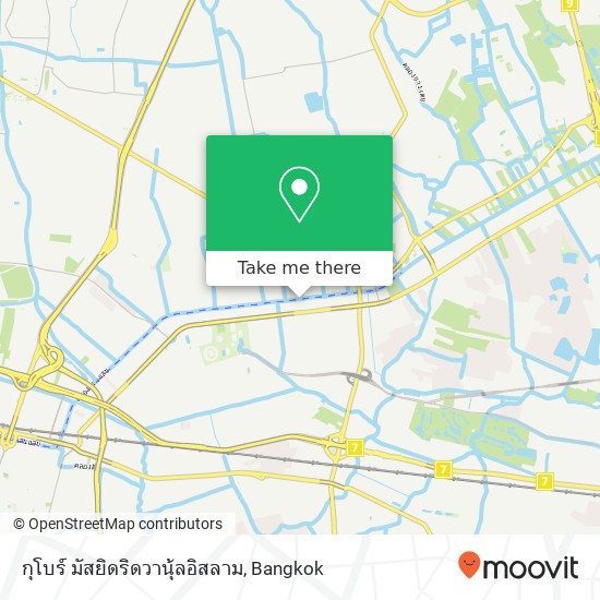 กุโบร์ มัสยิดริดวานุ้ลอิสลาม map