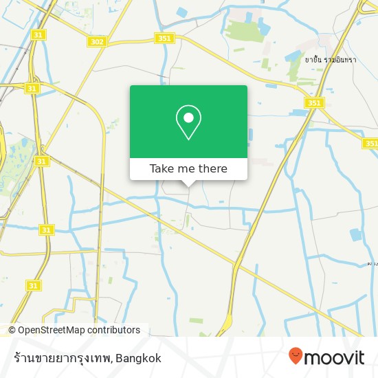 ร้านขายยากรุงเทพ map