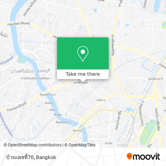 บ้านเลขที่70 map