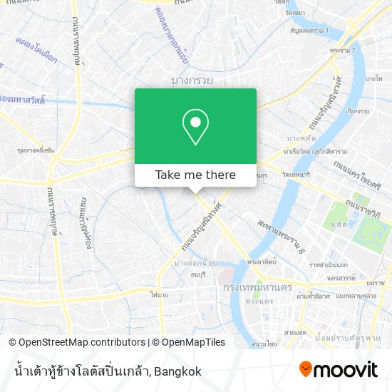 น้ำเต้าหู้ข้างโลตัสปิ่นเกล้า map