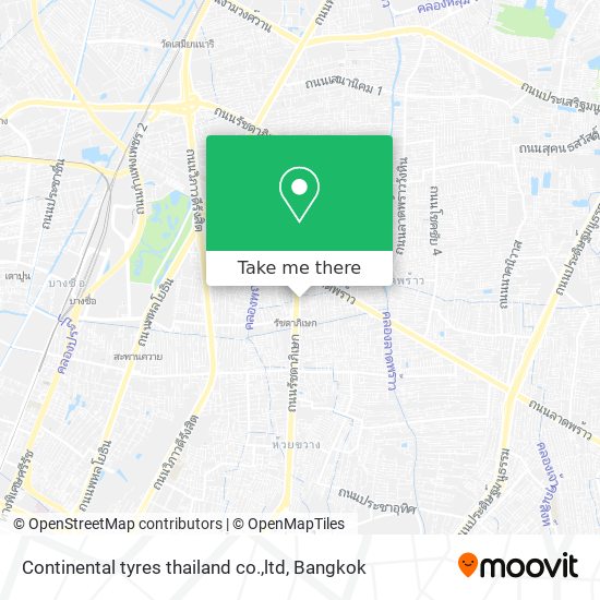 Continental tyres thailand co.,ltd map