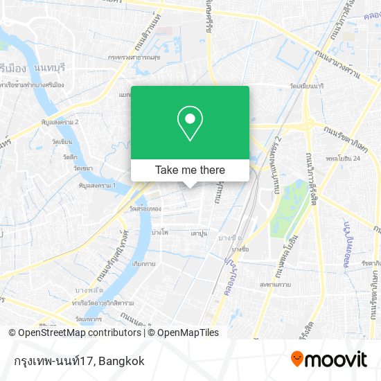 กรุงเทพ-นนท์17 map