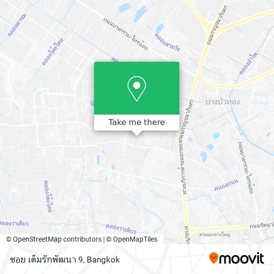 ซอย เต็มรักพัฒนา 9 map