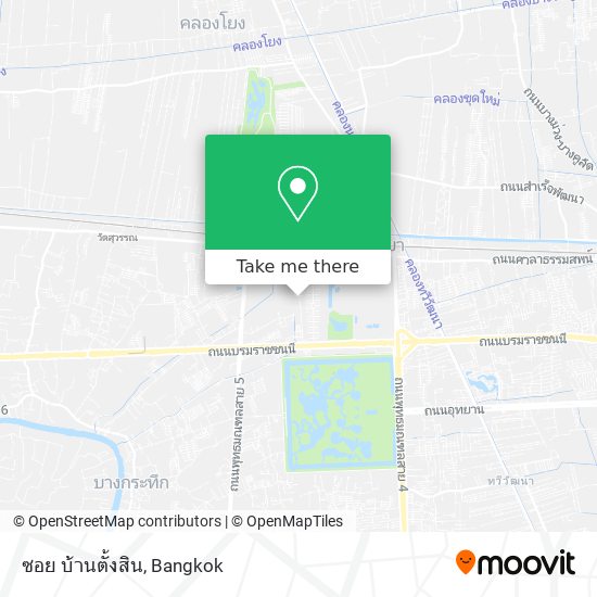 ซอย บ้านตั้งสิน map