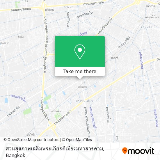 สวนสุขภาพเฉลิมพระเกียรติเมืองมหาสารคาม map