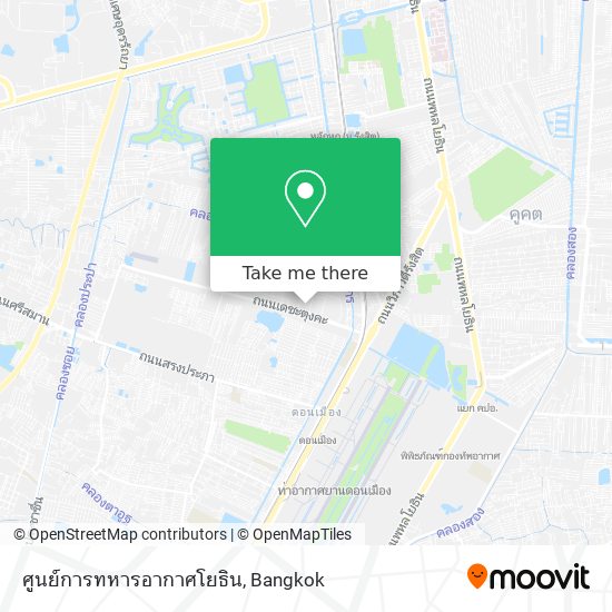 ศูนย์การทหารอากาศโยธิน map