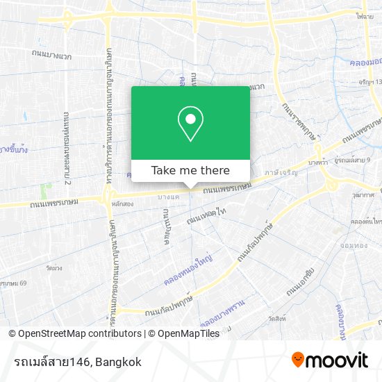 รถเมล์สาย146 map