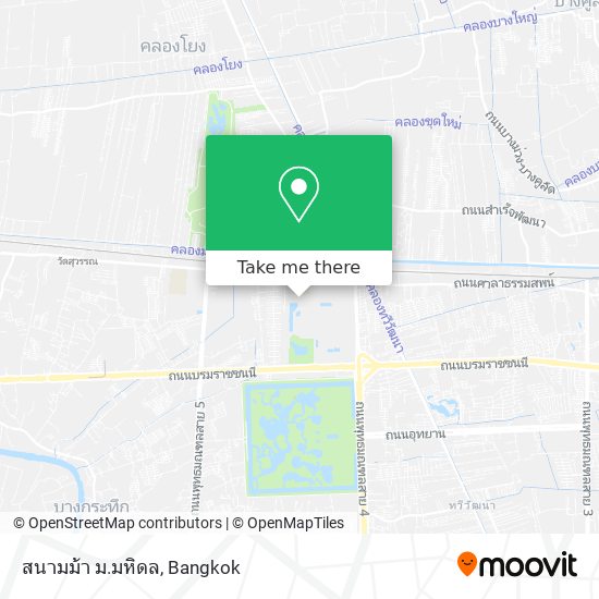 สนามม้า ม.มหิดล map