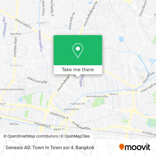 Genesis AD. Town In Town soi 4 map