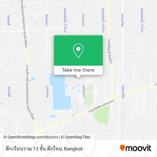 ตึกเรียนรวม 13 ชั้น ตึกใหม่ map