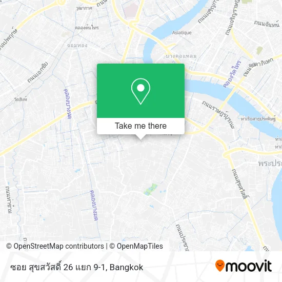 ซอย สุขสวัสดิ์ 26 แยก 9-1 map