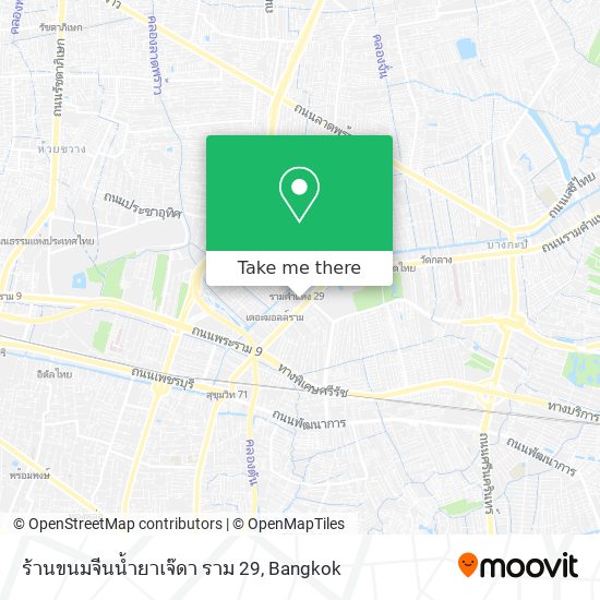 ร้านขนมจีนนํ้ายาเจ๊ดา ราม 29 map