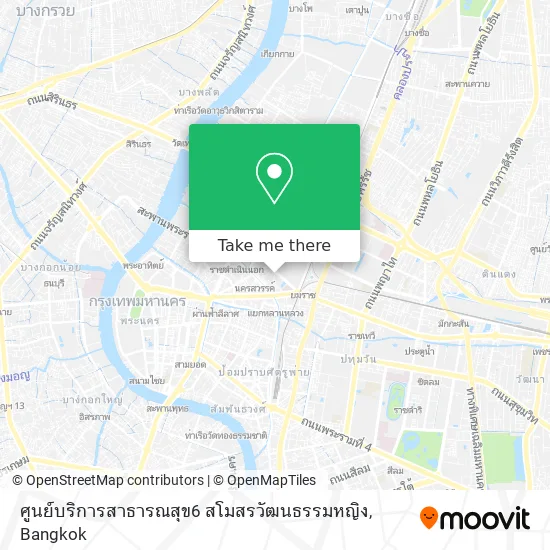 ศูนย์บริการสาธารณสุข6 สโมสรวัฒนธรรมหญิง map