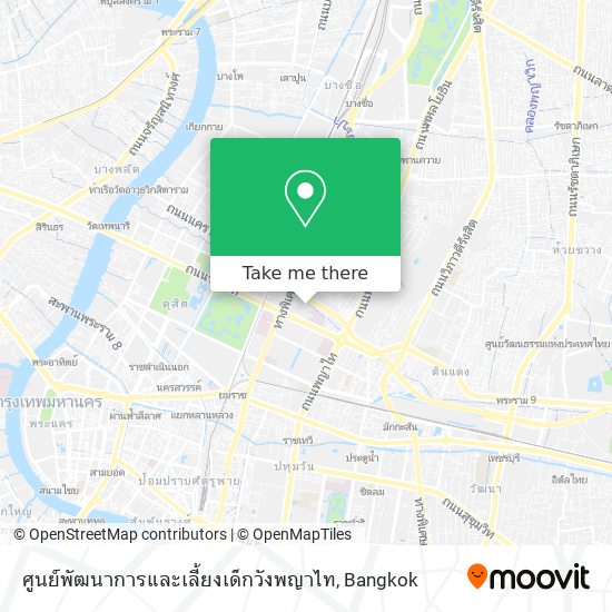 ศูนย์พัฒนาการและเลี้ยงเด็กวังพญาไท map