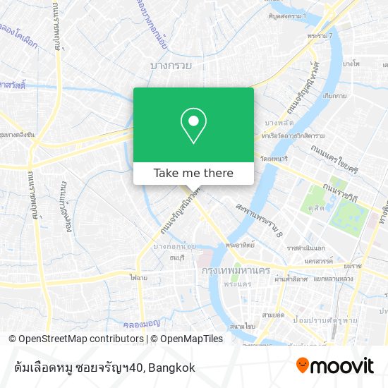 ต้มเลือดหมู ซอยจรัญฯ40 map