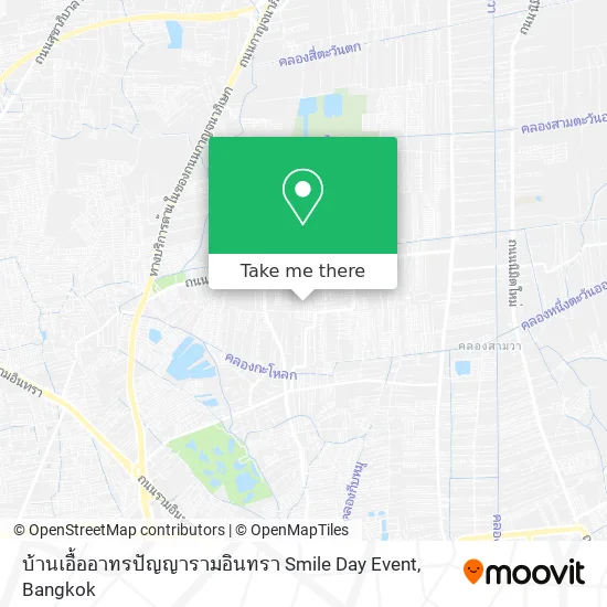 บ้านเอื้ออาทรปัญญารามอินทรา Smile Day Event map